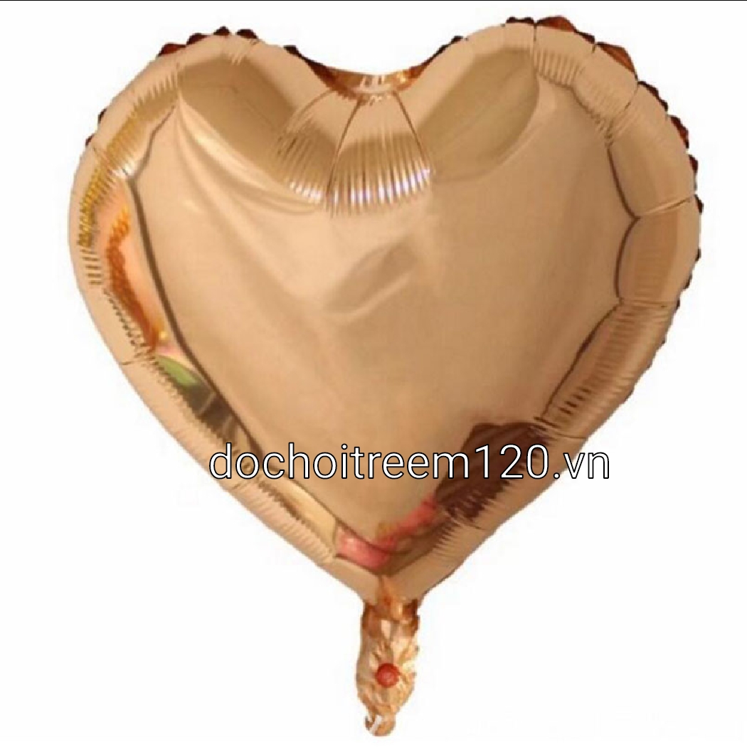 BÓNG KIẾNG HÌNH TIM MÀU KEM 45CM BÓNG KIẾNG HÌNH TIM MÀU KEM 45CM