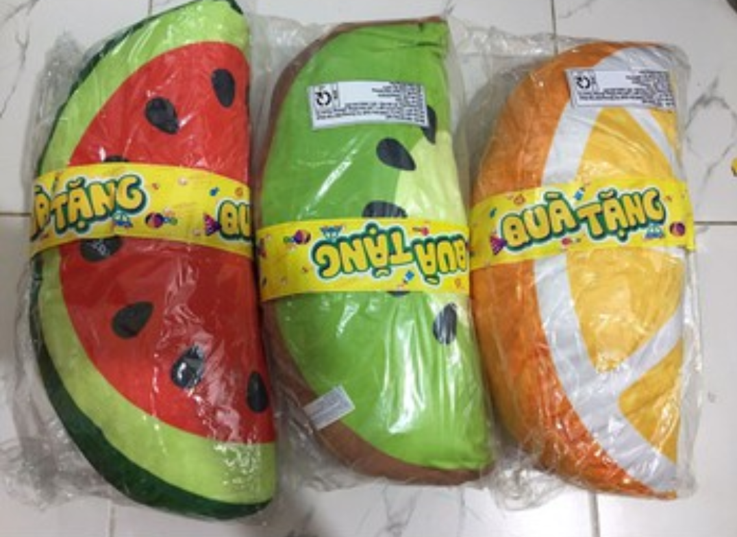 GỐI HÌNH TRÁI CÂY QUÀ TẶNG TỪ BOBBY GỐI HÌNH TRÁI CÂY QUÀ TẶNG TỪ BOBBY