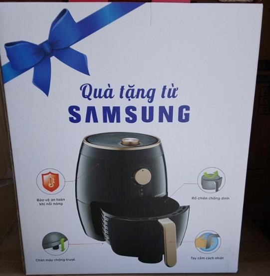 Nồi Chiên Không Dầu Lock & Lock Eco Fryer EJF145 3.5L - SAMSUNG tặng Nồi Chiên Không Dầu Lock & Lock Eco Fryer EJF145 3.5L - SAMSUNG tặng
