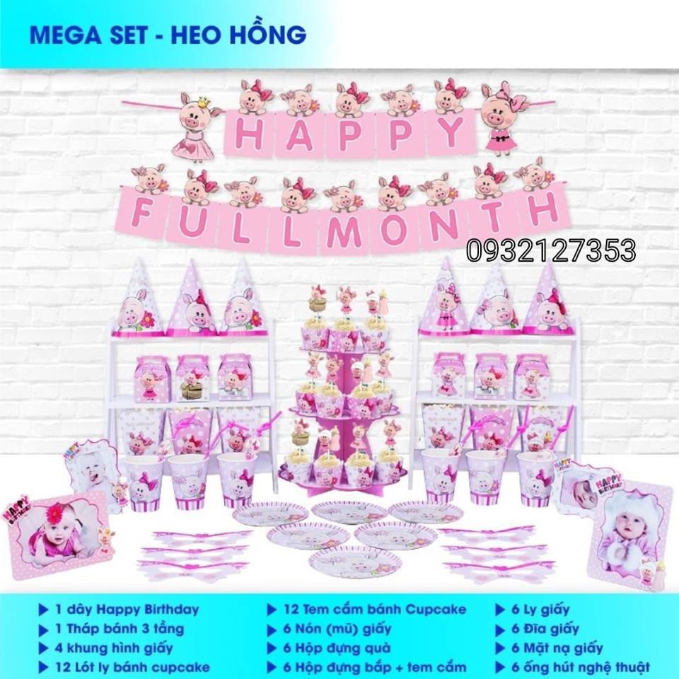 SÉT TRANG TRÍ ĐỂ BÀN BÀN BẰNG GIẤY 11 MÓN HEO HỒNG ĐẦY THÁNG SÉT TRANG TRÍ ĐỂ BÀN BÀN BẰNG GIẤY 11 MÓN HEO HỒNG ĐẦY THÁNG