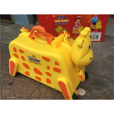 VALI NHỰA GROW KÉO CHO BE 1 NGỒI TRÊN VALI VALI NHỰA GROW KÉO CHO BE 1 NGỒI TRÊN VALI