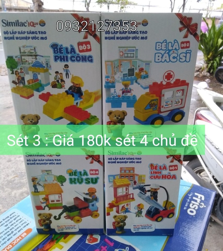 BỘ LEGO LẮP GHÉP CHỦ ĐỀ NGHỀ NGHIỆP SIMILAC SỐ 3 BỘ LEGO LẮP GHÉP CHỦ ĐỀ NGHỀ NGHIỆP SIMILAC SỐ 3