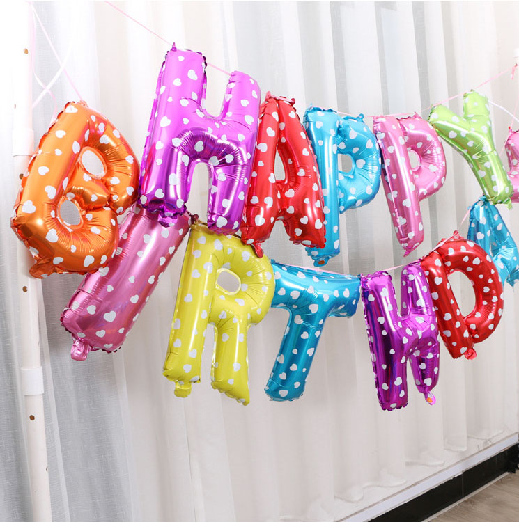 bóng kiếng kt 35cm chữ HAPPY BIRTHDAY nhiều màu bóng kiếng kt 35cm chữ HAPPY BIRTHDAY nhiều màu