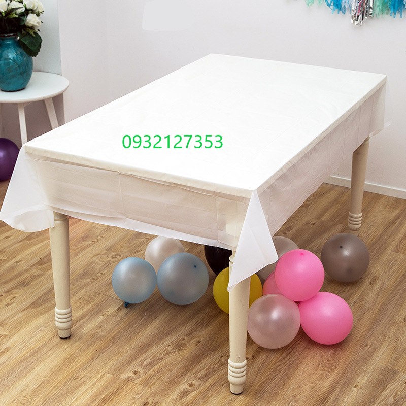 KHĂN TRẢI BÀN NILON MÀU TRẮNG KHĂN TRẢI BÀN NILON MÀU TRẮNG