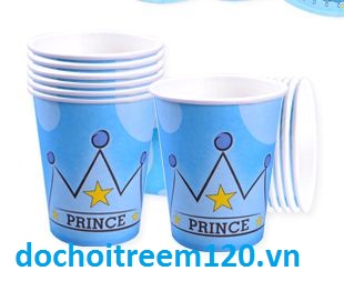 Ly giấy sinh nhật lốc 6 cái Ly giấy sinh nhật lốc 6 cái