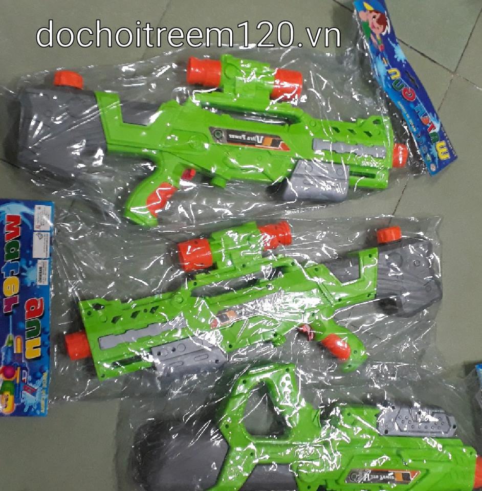 Súng nước cho bé loại trung dài 52cm (có 2 màu) Súng nước cho bé loại trung dài 52cm (có 2 màu)