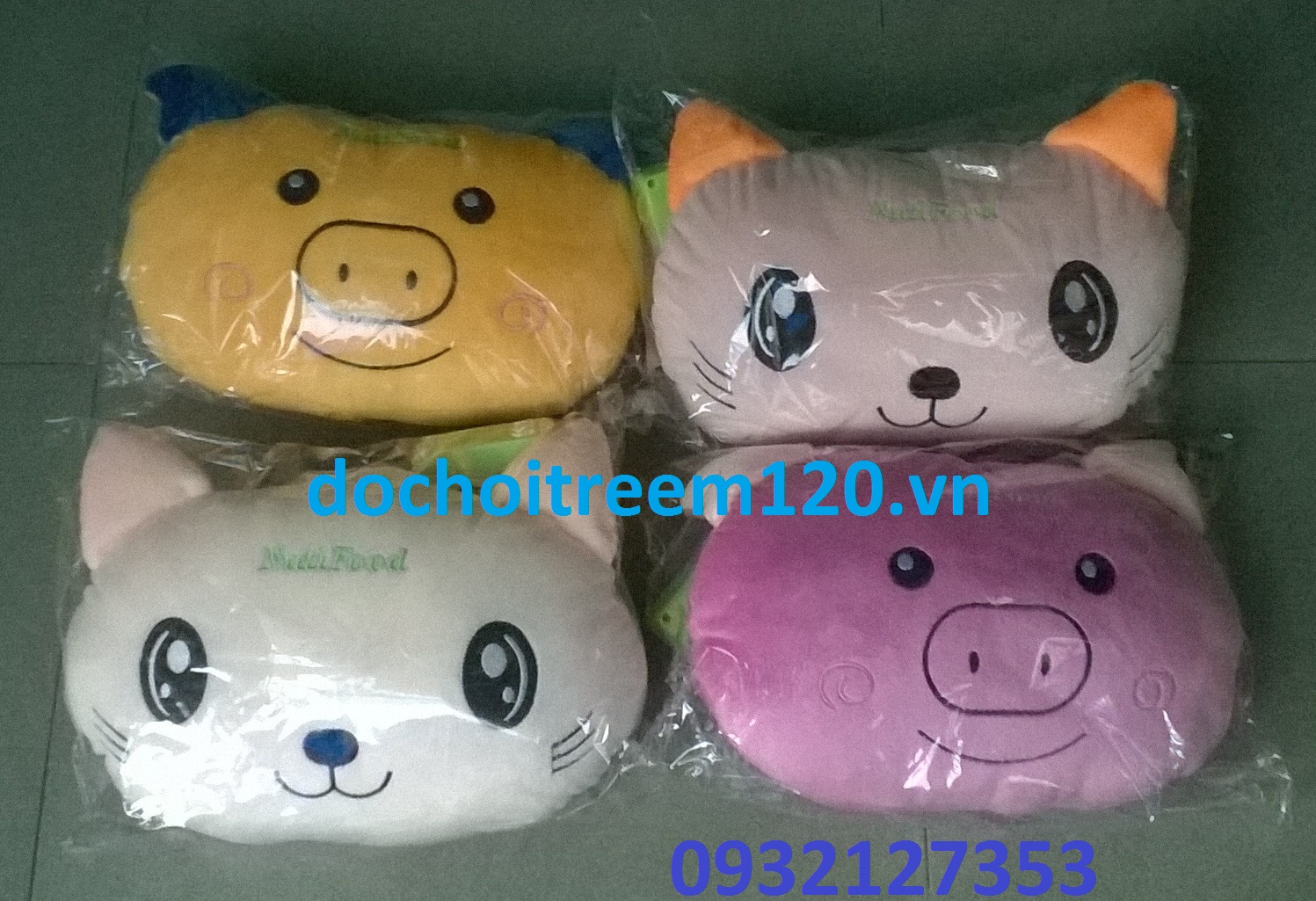 Gối bông kể chuyện cho bé Nuti Gối bông kể chuyện cho bé Nuti
