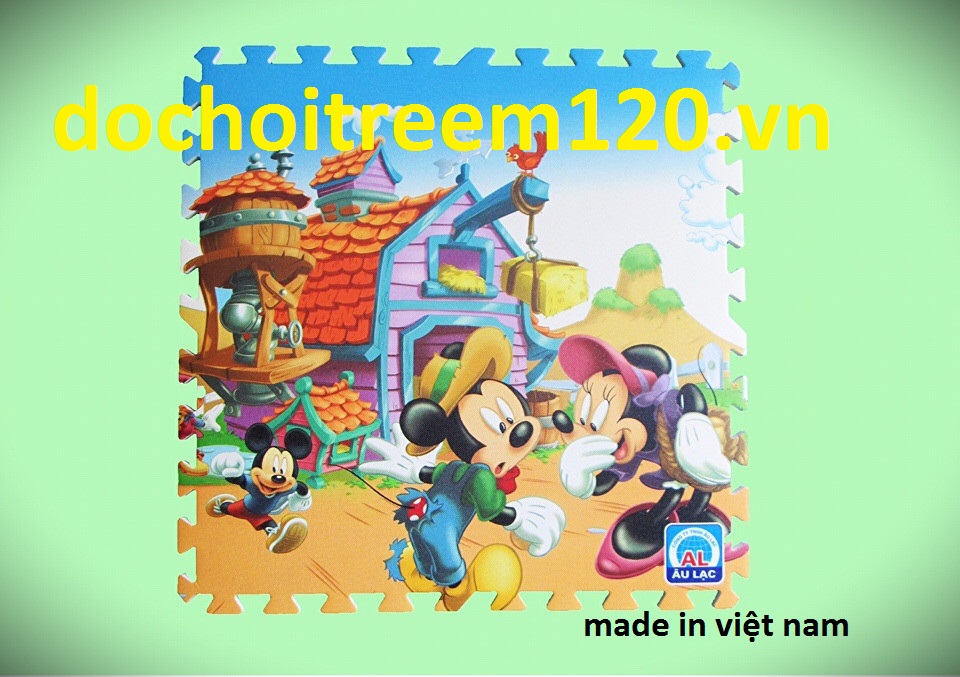 Thảm xốp Disney 60x60cm hàng VN Thảm xốp Disney 60x60cm hàng VN