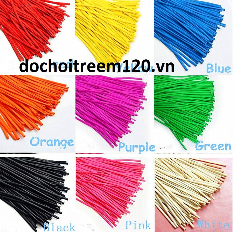 BÓNG DÀI TẠO HÌNH ĐỦ MÀU 10 CÁI BÓNG DÀI TẠO HÌNH ĐỦ MÀU 10 CÁI