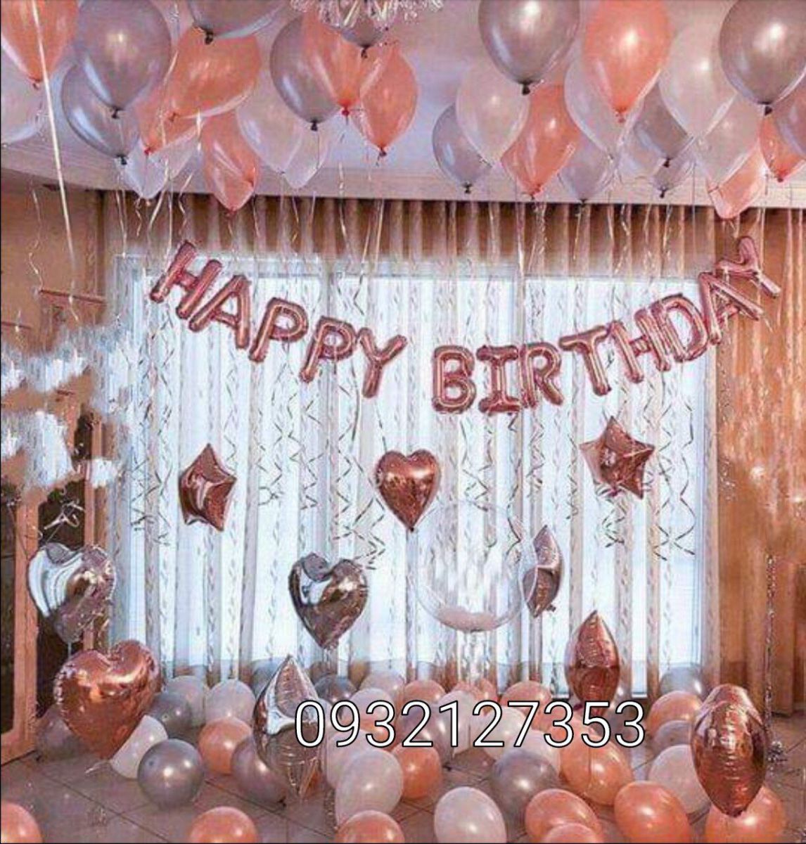 SÉT TRANG TRÍ HAPPY BIRTHDAY MÀU HỒNG GOLD 195K SÉT TRANG TRÍ HAPPY BIRTHDAY MÀU HỒNG GOLD 195K