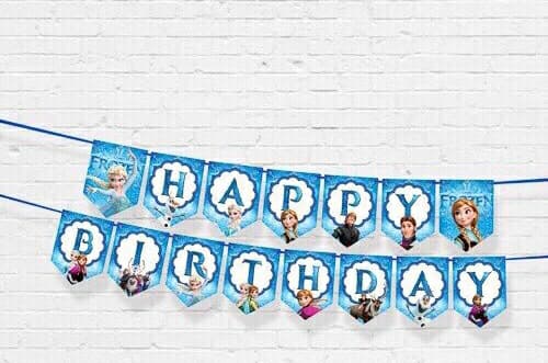 DÂY HAPPY BIRTHDAY CHỦ ĐỀ ELSA BẰNG GIẤY DÀI 2M DÂY HAPPY BIRTHDAY CHỦ ĐỀ ELSA BẰNG GIẤY DÀI 2M