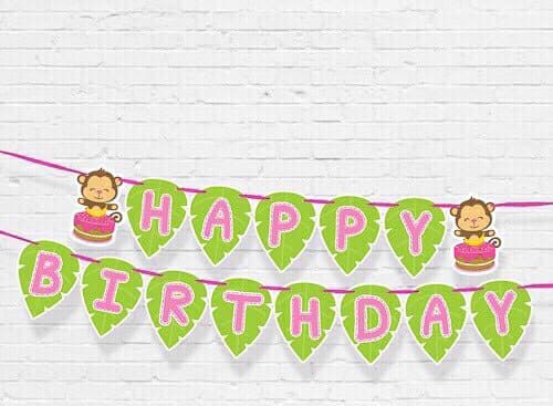 DÂY HAPPY BIRTHDAY CHỦ ĐỀ KHỈ HỒNG BẰNG GIẤY DÀI 2M DÂY HAPPY BIRTHDAY CHỦ ĐỀ KHỈ HỒNG BẰNG GIẤY DÀI 2M