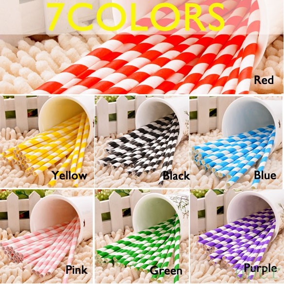 Ống hút giấy trang trí (gói 25 cái) Ống hút giấy trang trí (gói 25 cái)