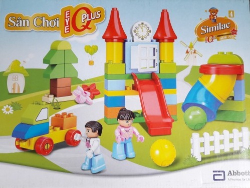 Sân chơi lắp ráp IQ Abbott 51 khối Sân chơi lắp ráp IQ Abbott 51 khối