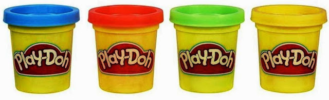 Vỉ 4 hộp đất sét Playdoh quà tặng Dumex Vỉ 4 hộp đất sét Playdoh quà tặng Dumex