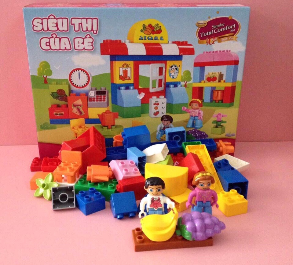 Siêu thị mini lắp ráp IQ Abbott 57 khối Siêu thị mini lắp ráp IQ Abbott 57 khối