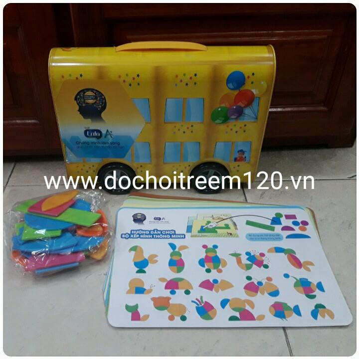 Bộ xếp hình hộp thiếc xe hơi Enfa Bộ xếp hình hộp thiếc xe hơi Enfa