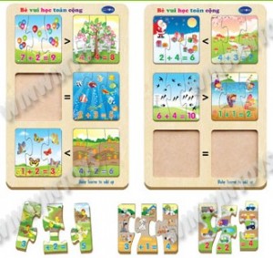 Bé vui học toán cộng/toán trừ Winwintoys Bé vui học toán cộng/toán trừ Winwintoys