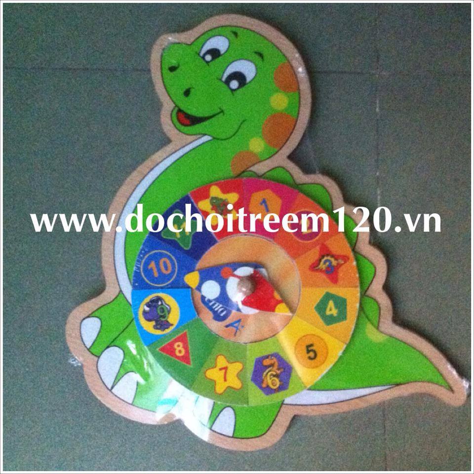 Đồng hồ lắp ráp hình khủng long Enfa Đồng hồ lắp ráp hình khủng long Enfa