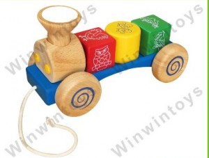 Xe lửa nhỏ bằng gỗ Winwintoys Xe lửa nhỏ bằng gỗ Winwintoys