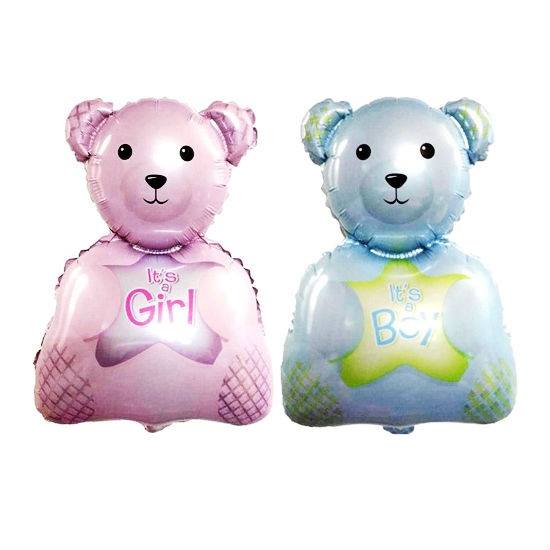 Bong bóng kiếng hình gấu ngồi mini 45cm Bong bóng kiếng hình gấu ngồi mini 45cm