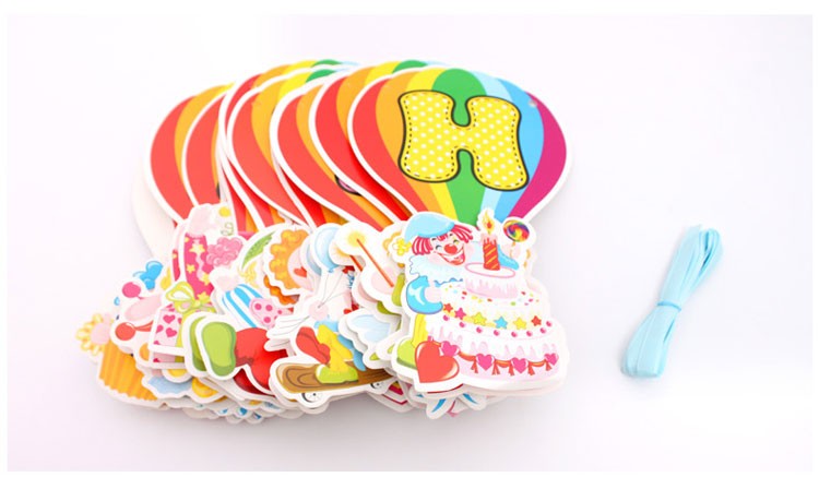 Dây chữ Happy Birthday mẫu Chú Hề kt 3,6m Dây chữ Happy Birthday mẫu Chú Hề kt 3,6m