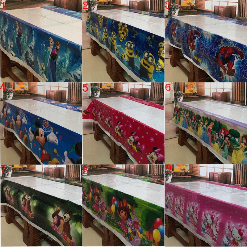 Khăn trải bàn sinh nhật 1,8m x 1,08m Khăn trải bàn sinh nhật 1,8m x 1,08m