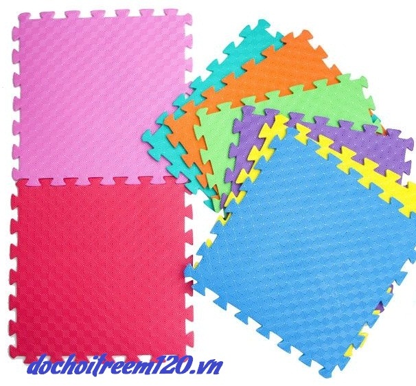 Thảm xốp màu trơn 60x60cm Thảm xốp màu trơn 60x60cm