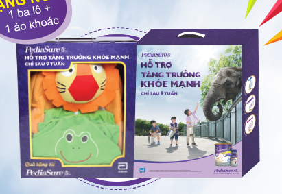Set balo + áo khoác Pediasure Set balo + áo khoác Pediasure