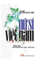 Nữ sĩ Việt Nam