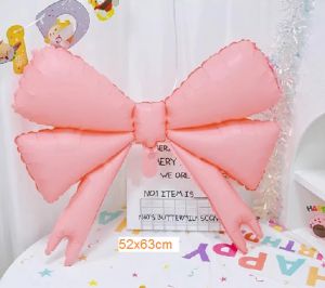 Bóng kiếng Nơ hồng 63cm