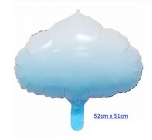 Bong bóng kiếng hình Đám Mây xanh 52cm