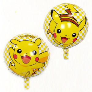 Bong bóng kiếng tròn Pikachu 45cm