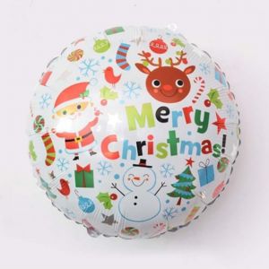 Bóng kiếng tròn in Merry Christmas (có 3 mẫu)