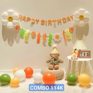 Combo trang trí sinh nhật kiểu HQ [114K]