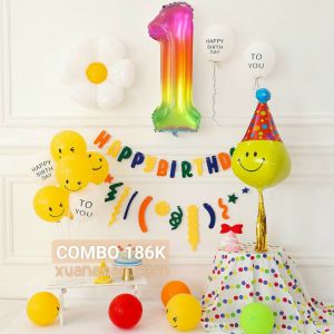Combo trang trí sinh nhật kiểu HQ [186K]