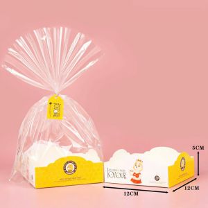 Set 10 túi bóng kiếng + đế giấy đựng quà