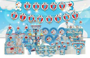Set trang trí sinh nhật Doraemon