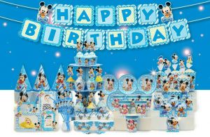Set trang trí sinh nhật Mickey