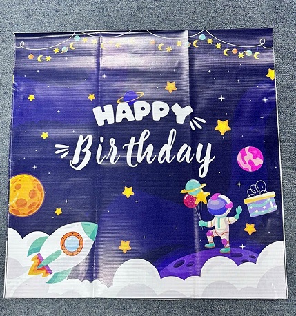 Backdrop trang trí Happy Birthday [6 mẫu]