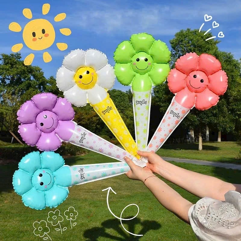 Bóng kiếng cầm tay hình hoa cúc (có 5 màu) Bóng kiếng cầm tay hình hoa cúc (có 5 màu)