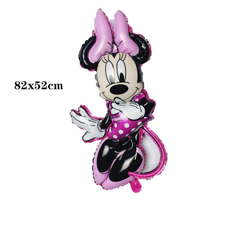 Bong bóng kiếng Minnie viền hồng 82cm Bong bóng kiếng Minnie viền hồng 82cm