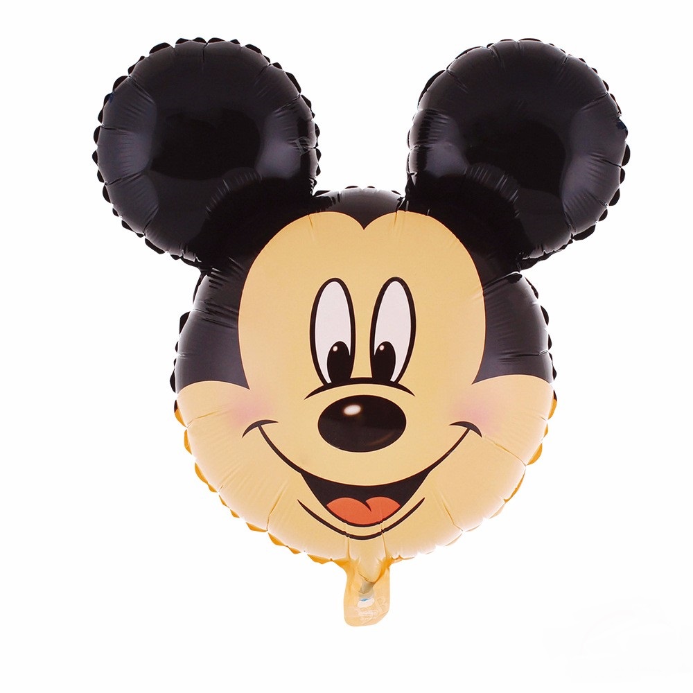 Bong bóng kiếng mini đầu Mickey 40cm Bong bóng kiếng mini đầu Mickey 40cm