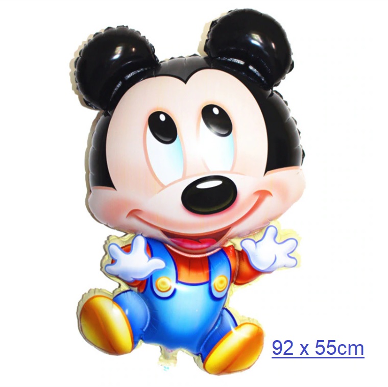 Bong bóng kiếng Mickey lớn 92 x 55cm Bong bóng kiếng Mickey lớn 92 x 55cm