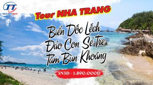 NHA TRANG -VINWONDERS - ĐẢO CON SẺ TRE 3N3Đ