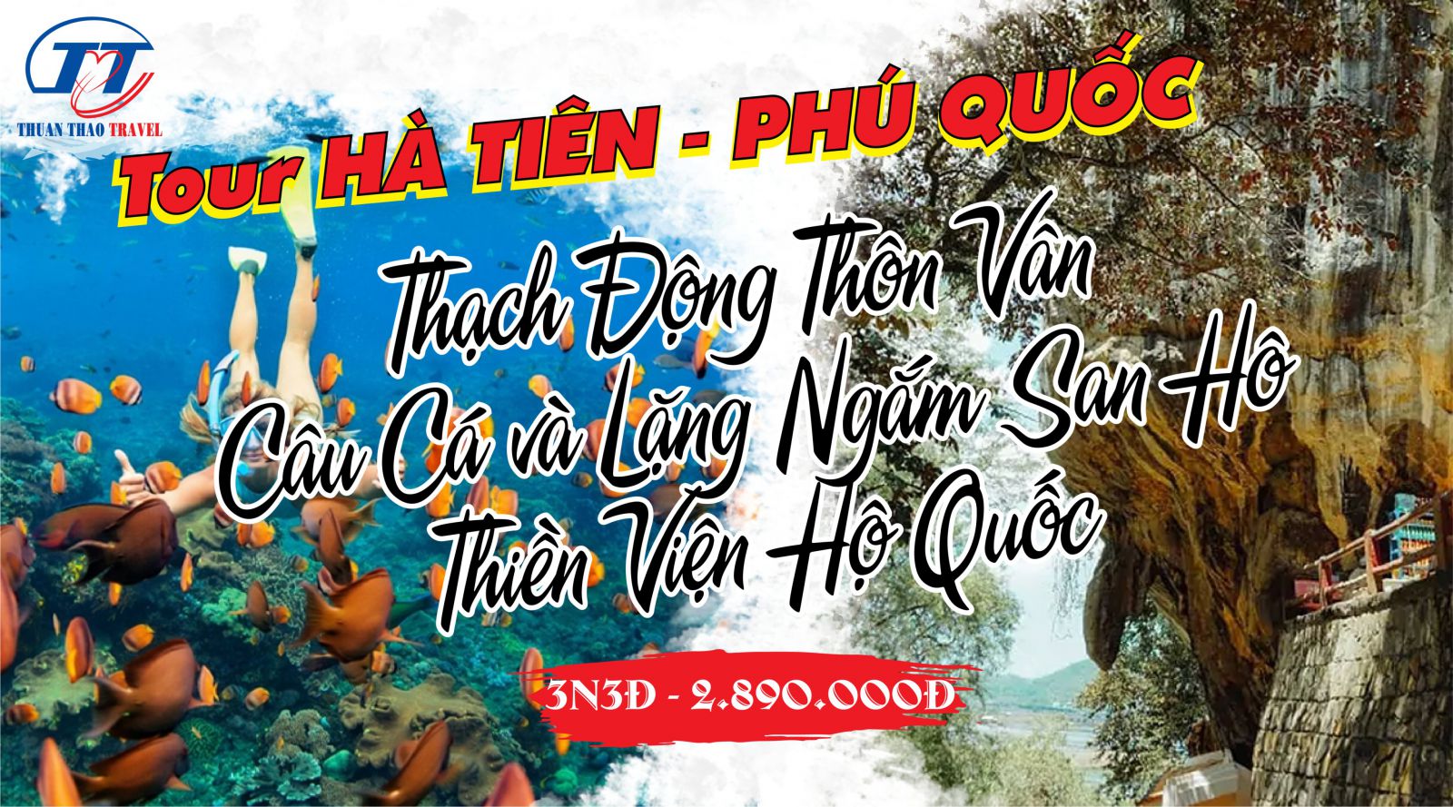 HÀ TIÊN-  ĐẢO NGỌC PHÚ QUỐC 3N3Đ
